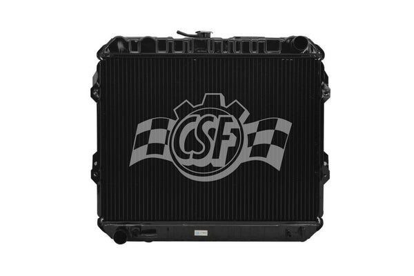 CSF 86-95 Toyota Pickup 2.4L OEM Plastic Radiator - 895 by CSF