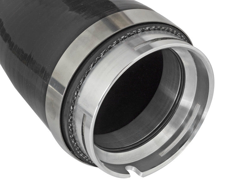 aFe BladeRunner 3in Red IC Tube Cold Side w/ Coupling &amp; Clamp Kit 2016 GM Colorado/Canyon 2.8L - 46-20269-R