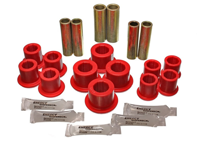 Energy Suspension 97-03 Ford F100/F150/F250 2WD Rear Rear Leaf Spring Bushing Set - 4.2150R for 1997-2003 Ford F 150 - front 