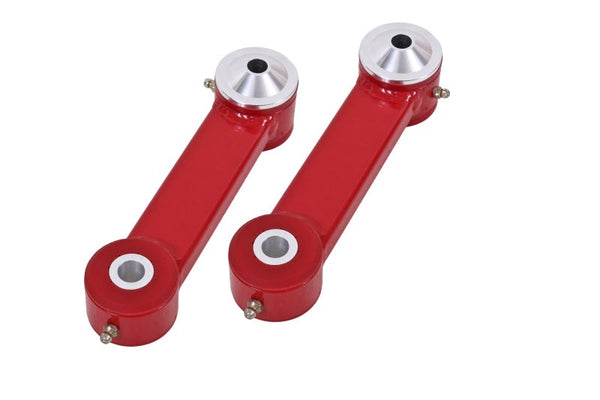 BMR 15-23 S550 Mustang Rear Lower Control Arms Vertical Link (Polyurethane) - Red - TCA048R for 2015-2023 Ford Mustang - fron