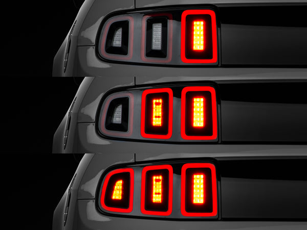 Raxiom 10-22 Ford Mustang Tail Light Sequencer (Plug-and-Play) - 301042 for 2010-2023 Ford Mustang - front view