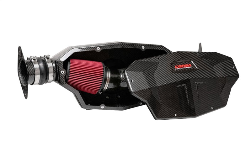 Corsa 2020+ Chevrolet Corvette C8 Carbon Fiber Air Intake - 44003D
