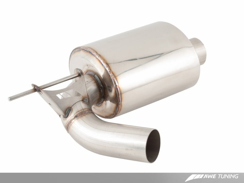 AWE Tuning BMW F3X 335i/435i Touring Edition Axle-Back Exhaust - Chrome Silver Tips (102mm) - 3010-32026