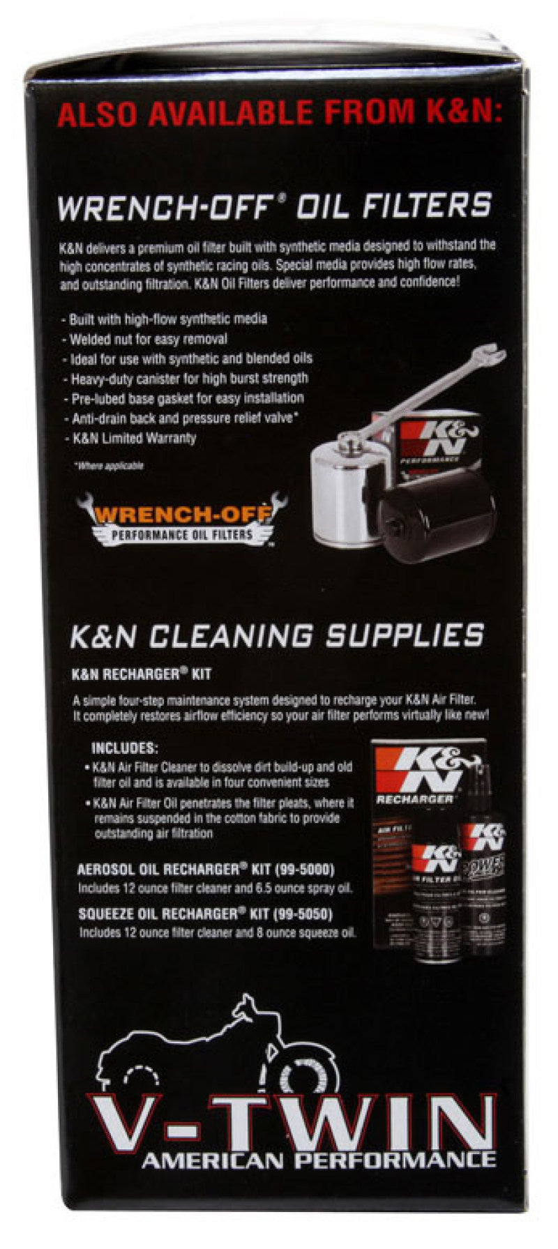 K&N 75-78 Harley Davidson 1000/1200CC Drop In Replacement Air Filter - HD-2075 for 1976-1978 Harley Davidson FLH Electra Glid