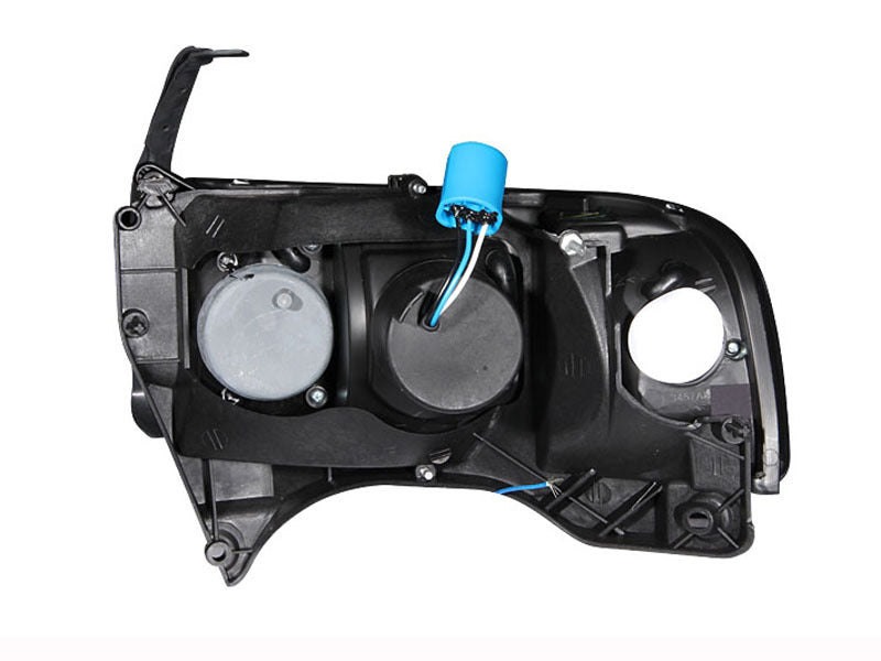 ANZO 1994-2001 Dodge Ram Crystal Headlights Chrome w/ LED - 111206