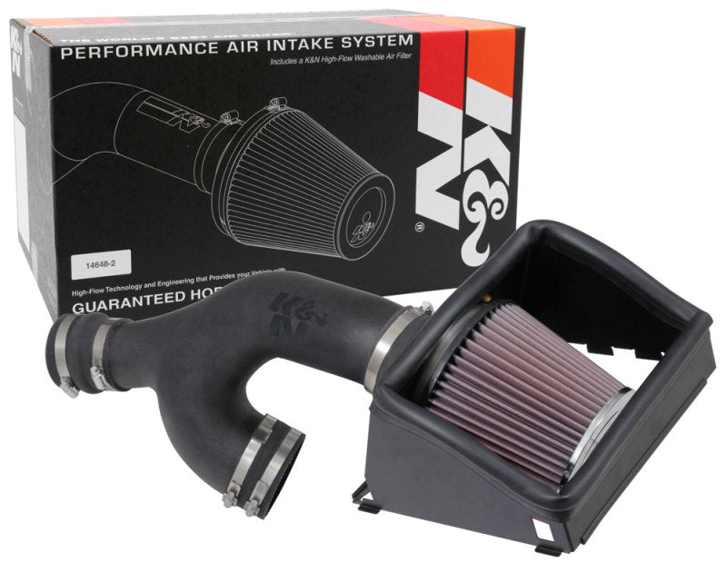 K&amp;N 2017-2018 Ford F-150 Ecoboost 3.5L F/I Aircharger Performance Intake - 63-2599