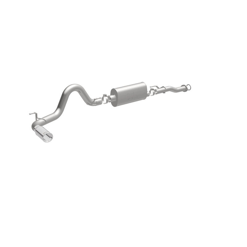 MagnaFlow Cat-Back 2016 Toyota Tacoma 3.5L V6 SS 3in Single Pass Side Exit Rear 4in Tip - 19291
