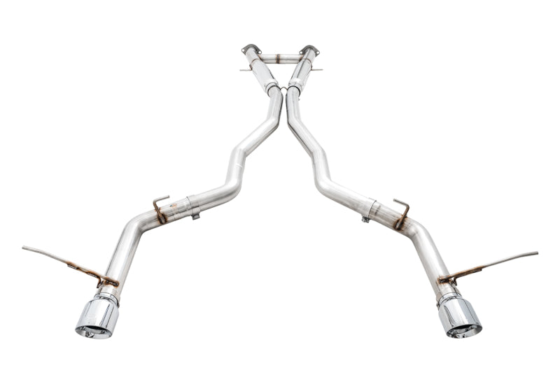 AWE Tuning 2020 Jeep Grand Cherokee SRT Track Edition Exhaust - Chrome Silver Tips - 3020-32061