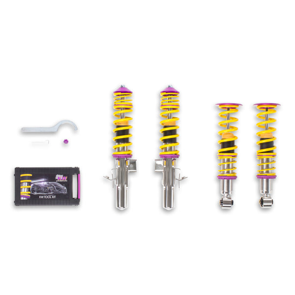 KW Coilover Kit V1 FR-S/BRZ - 10258004 for 2013-2025 Subaru BRZ - front view