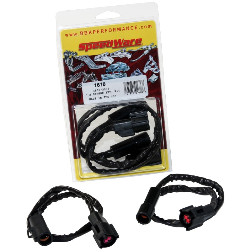BBK 86-10 Mustang 5.0 4.6 O2 Sensor Wire Harness Extensions (pair) - 1676