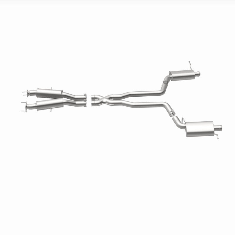 MagnaFlow 12 Jeep Grand Cherokee V8 6.4L Dual Split Rear Exit Stainless Cat Back Performance Exhaust - 15064