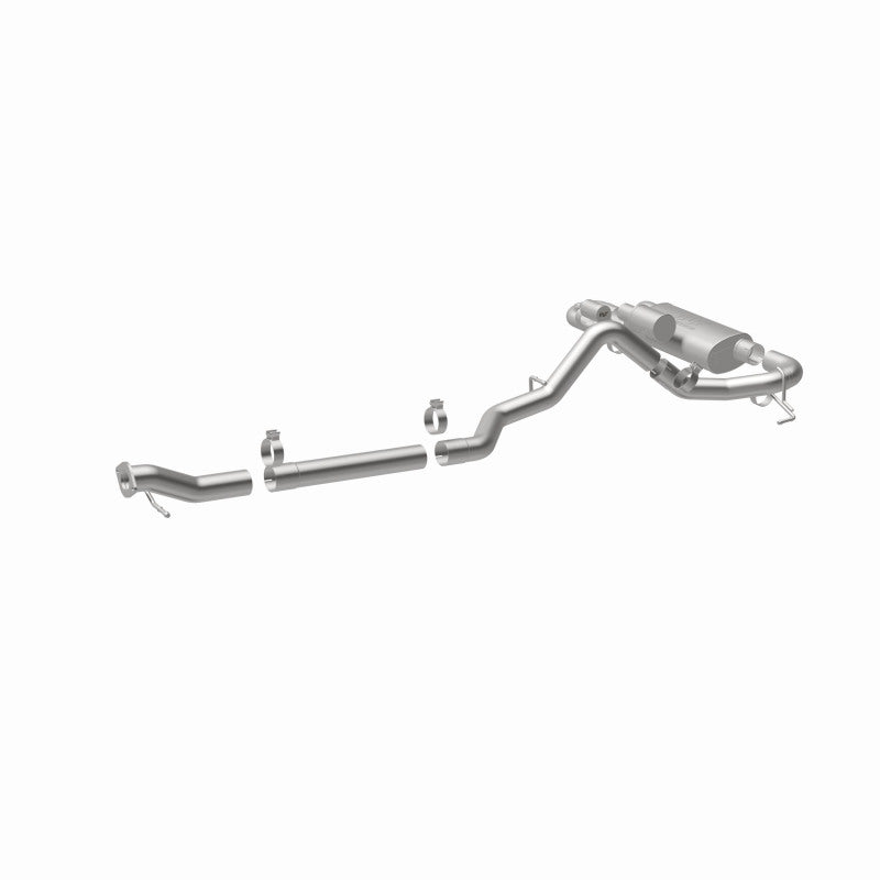 MagnaFlow 2021 Ford Bronco Overland Series Cat-Back Exhaust w/ Single Straight Driver Exit- No Tip - 19559