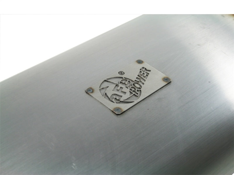 aFe MACHForce XP Exhaust Cat-Back 2.5/3in SS-409 w/ Polished Tip 04-12 Nissan Titan V8 5.6L - 49-46102-P