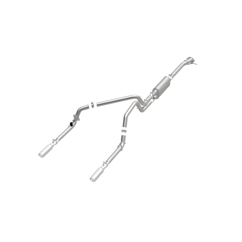 MagnaFlow Stainless Cat-Back Exhaust 2015 Chevy Colorado/GMC Canyon Dual Split Rear Exit 3.5in - 19019