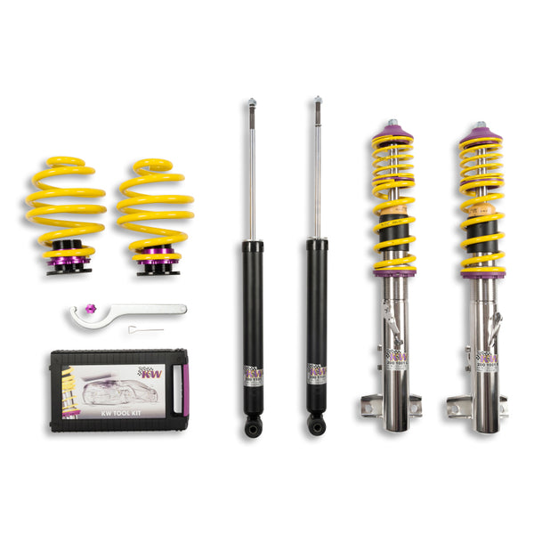KW Coilover Kit V1 BMW 3series E36 (3B 3/B 3C 3/C) Sedan Coupe Wagon Convertible (exc. M3) - 10220011 for 1992-1999 BMW 3 Ser