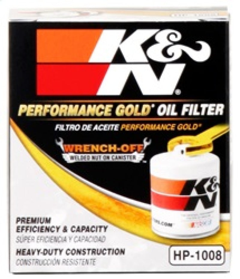 K&amp;N 03-07 Mitsubishi Lancer Wrench-Off Oil Filer - HP-1008