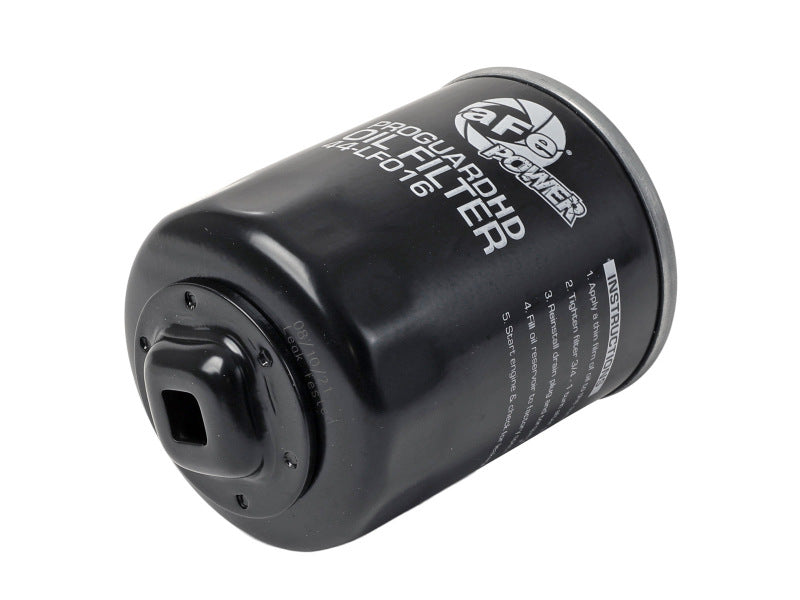 aFe Pro GUARD D2 Oil Filter 99-14 Nissan Trucks / 01-15 Honda Cars (4 Pack) - 44-LF016-MB
