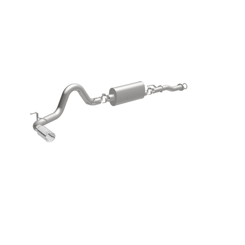MagnaFlow Cat-Back 2016 Toyota Tacoma 3.5L V6 SS 3in Single Pass Side Exit Rear 4in Tip - 19291