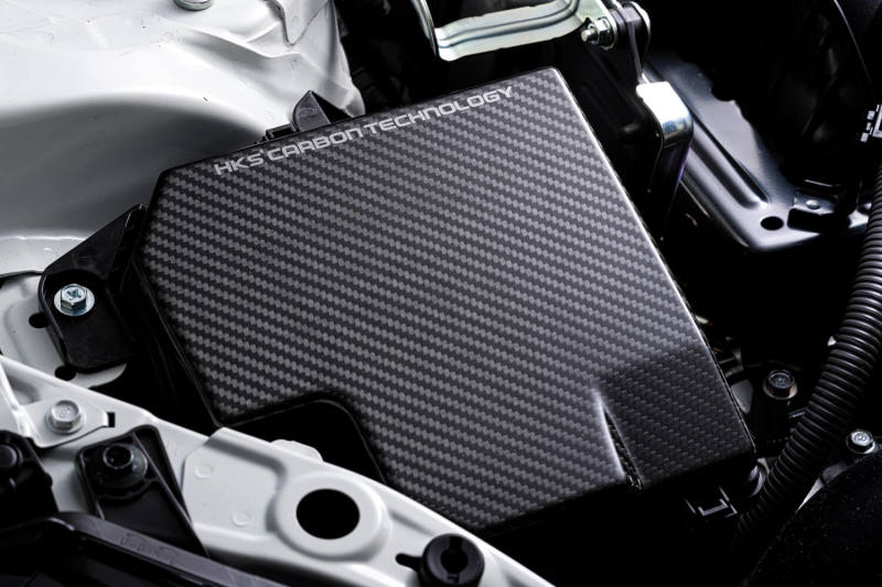 HKS DryCarbon Fuse Box Cover 2022+ GR86/BRZ - 70026-AT009