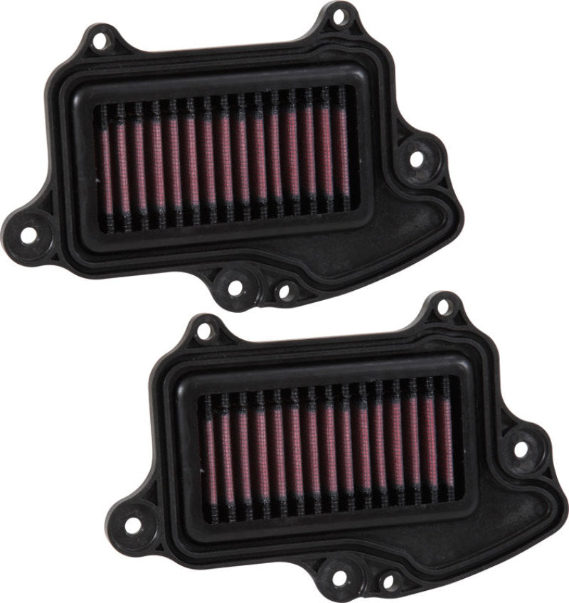 K&N 16-17 Suzuki Boulevard M90 1462CC Replacement Drop In Air Filter (Set of 2) - SU-1409