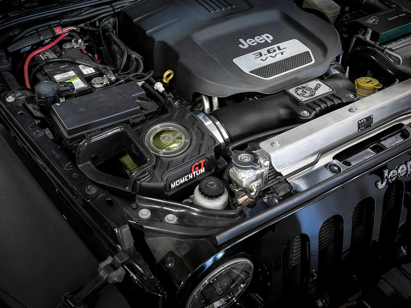 aFe Momentum GT Pro GUARD 7 Cold Air Intake System 12-18 Jeep Wrangler JK V6 3.6L - 75-76212