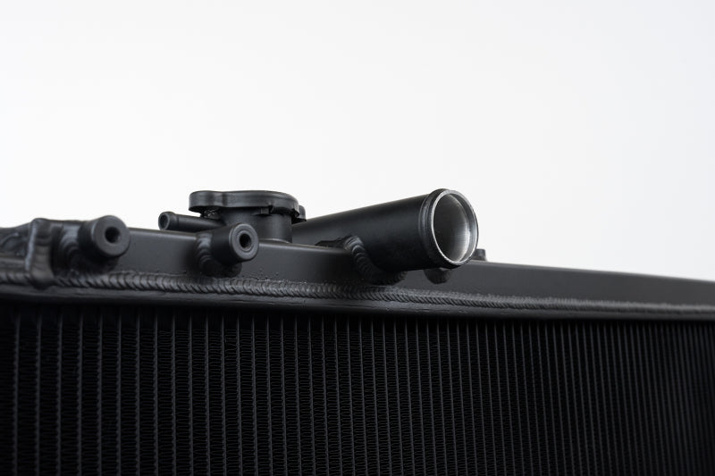 CSF 93-98 Toyota MK4 Supra Radiator - Black Finish - 2882B