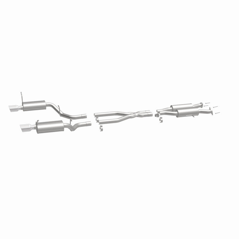 MagnaFlow 11-12 Dodge Durango V8 5.7L Dual Split Rear Exit Stainless Cat Back Performance Exhaust - 15068