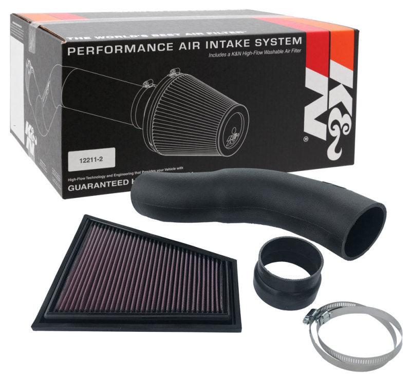 K&N 11-17 BMW 520i/528i N20 2.0L F/I Performance Air Intake System - 57-0691