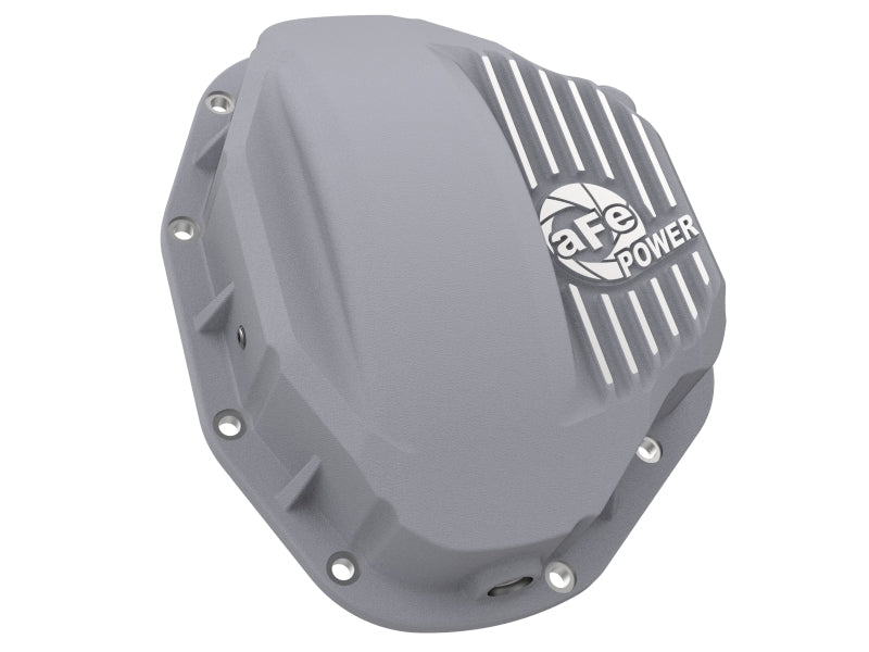 afe Rear Differential Cover (Raw; Street Series); Dodge Diesel Trucks 94-02 L6-5.9L (td) - 46-70030