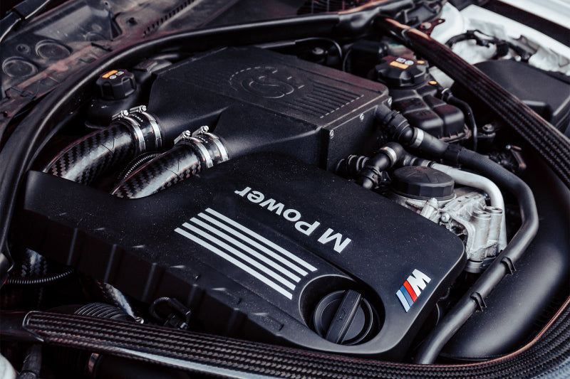 CSF 2014+ BMW M3/M4 (F8X) Top Mount Charge-Air-Cooler - Crinkle Black - 8082