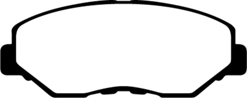 EBC 13-15 Acura ILX 1.5 Hybrid Greenstuff Front Brake Pads - DP21655