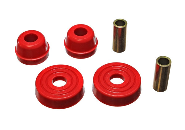Energy Suspension 83-04 Ford Mustang SVO Red McPherson Strut Tower Bushing Set - 4.7114R for 1983-2004 Ford Mustang - front v
