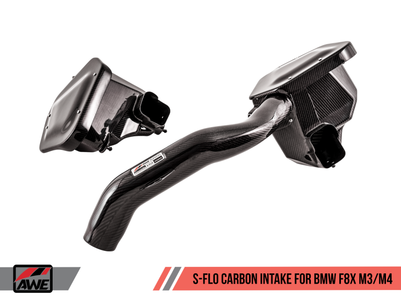 AWE Tuning BMW F8x M3/M4 S-FLO Carbon Intake - 2660-13038