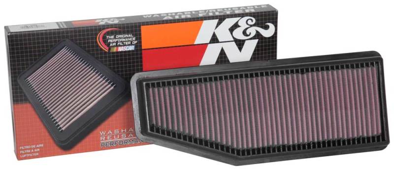 K&N 2019 Jeep Cherokee L4-2.0L F/I Turbo Replacement Drop In Air Filter - 33-5088