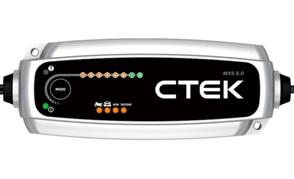 CTEK Battery Charger - MXS 5.0 4.3 Amp 12 Volt - 40-206 for 1991-2007 BMW 3 Series - front view
