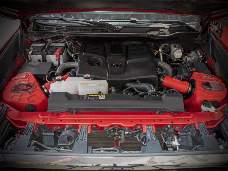 aFe 22+ Toyota Tundra V6-3.4L (tt) Momentum GT Pro Dry S Intake System Red Edition - 50-70100DR