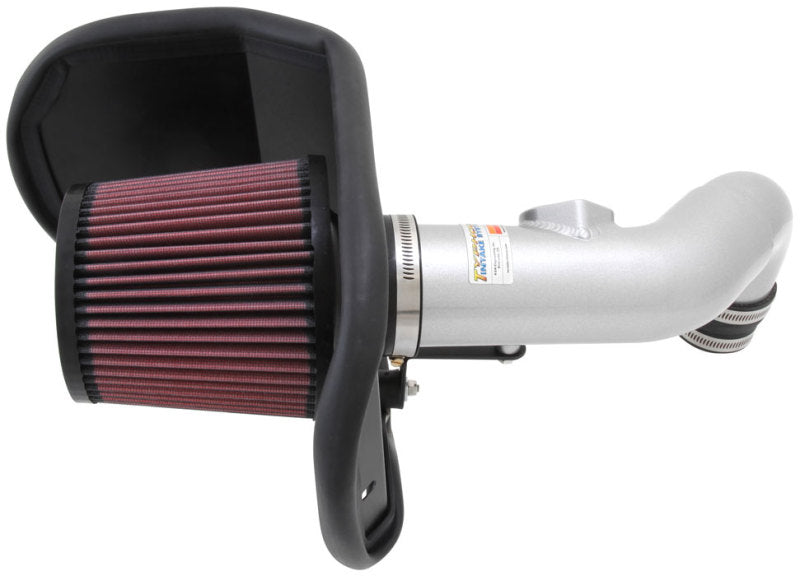K&N 12 Chevy Sonic 1.4L Silver Typhoon Performance Intake - 69-4524TS