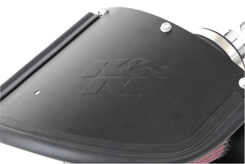 K&N 12-18 Jeep Wrangler V6-3.6L High Flow Performance Intake Kit (12-15 CARB Approved) - 77-1566KP