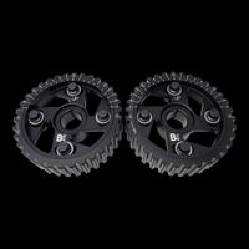 Brian Crower Honda B Series Black Adjustable Cam Gears (pair) - BC8801B