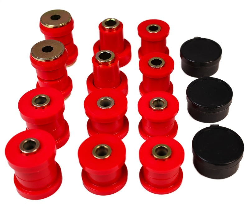 Energy Suspension 01-05 Lexus IS300 Rear Control Arm Bushing Set - Red - 8.3140R