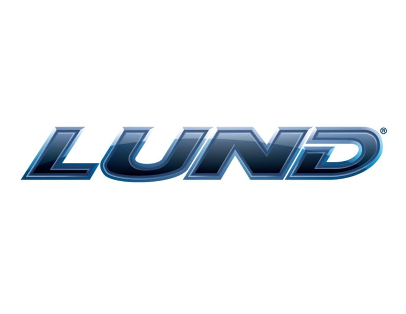Lund 09-17 Dodge Ram 1500 Quad Cab 5in. Oval Curved Steel Nerf Bars - Black - 23876499