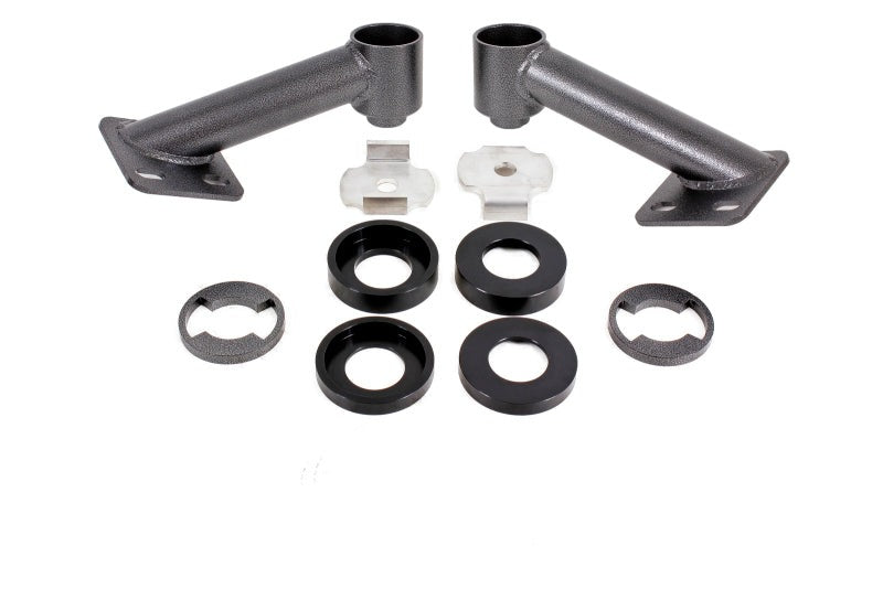 BMR 15-23 S550 Mustang Cradle Bushing Lockout Kit - Black Hammertone - CB005H