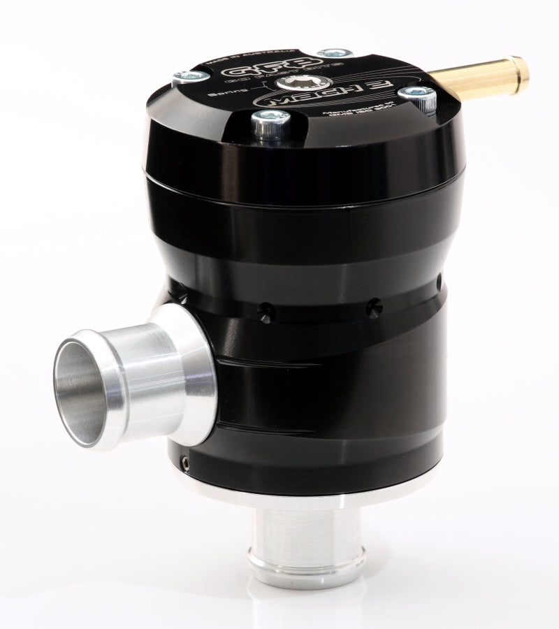 GFB Mach 2 TMS Recirculating Diverter Valve - 20mm Inlet/20mm Outlet - T9120 for 1993-1998 Toyota Supra - angle view
