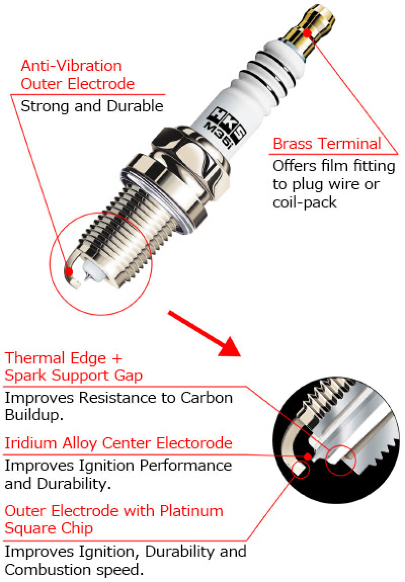 HKS Super Fire Sparkplug M45il  - Single - 50003-M45IL
