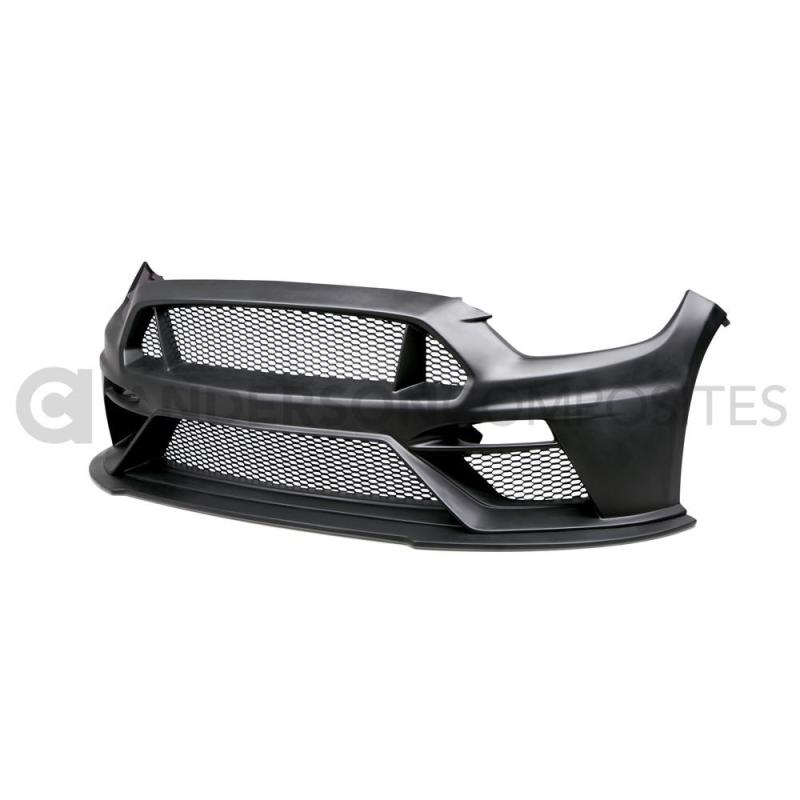 Anderson Composites 15-17 Ford Mustang Type-TT Front Bumper Fiberglass - AC-FB15FDMU-TT-GF