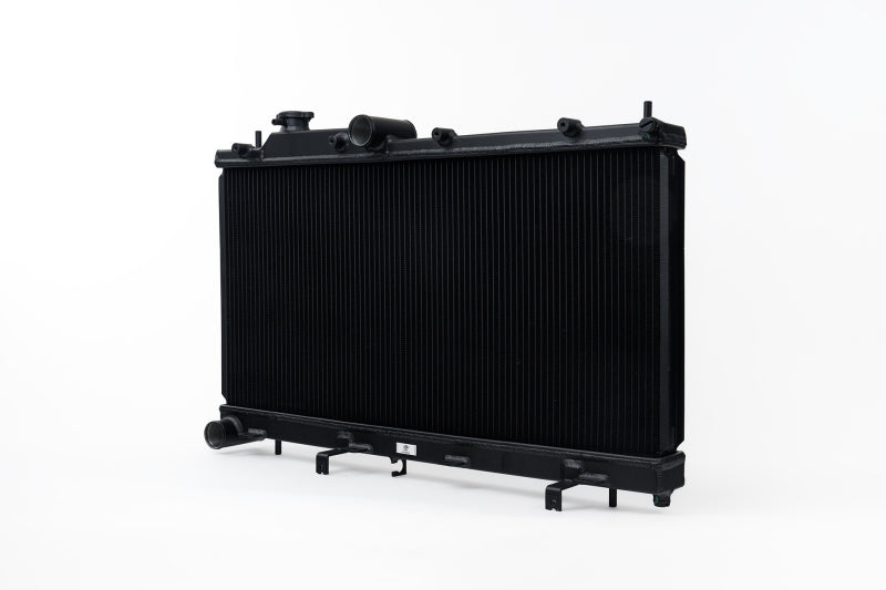 CSF 08-21 Subaru WRX/STI 2-Row 42mm Race-Spec All Aluminum Radiator - Black - 7095B