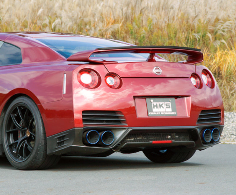 HKS RACING MUFFLER R35 GT-R w/ SILENCER - 31008-KN002