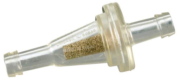 K&N Stainless Mesh Fuel Filter 0.99in OD x 2.15in L - 81-0221 by K&N Engineering - front view