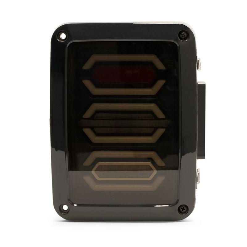 DV8 Offroad 07-18 Jeep Wrangler JK Octagon LED Tail Light - TLJK-02