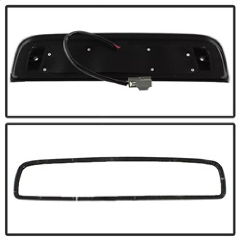 xTune 14-16 Chevrolet Silverado 1500 LED 3rd Brake Light - Smoke (BKL-CSIL14-LED-SM) - 9037528